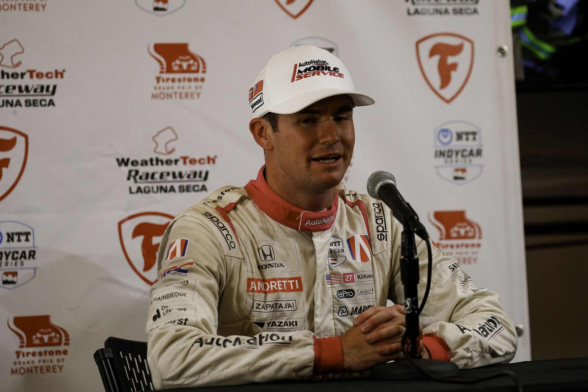 Kyle Kirkwood at the NTT IndyCar Series Firestone Grand Prix of Monterey - Source: Getty